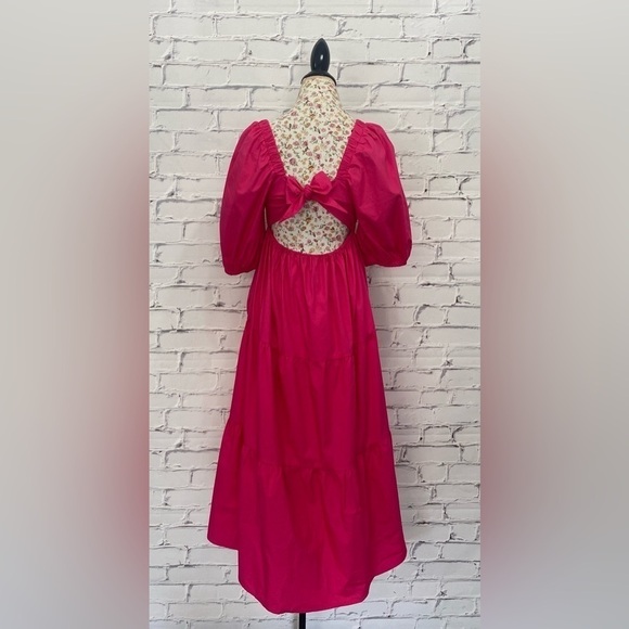 MINKPINK Pink Midi Dress - Picture 4 of 7